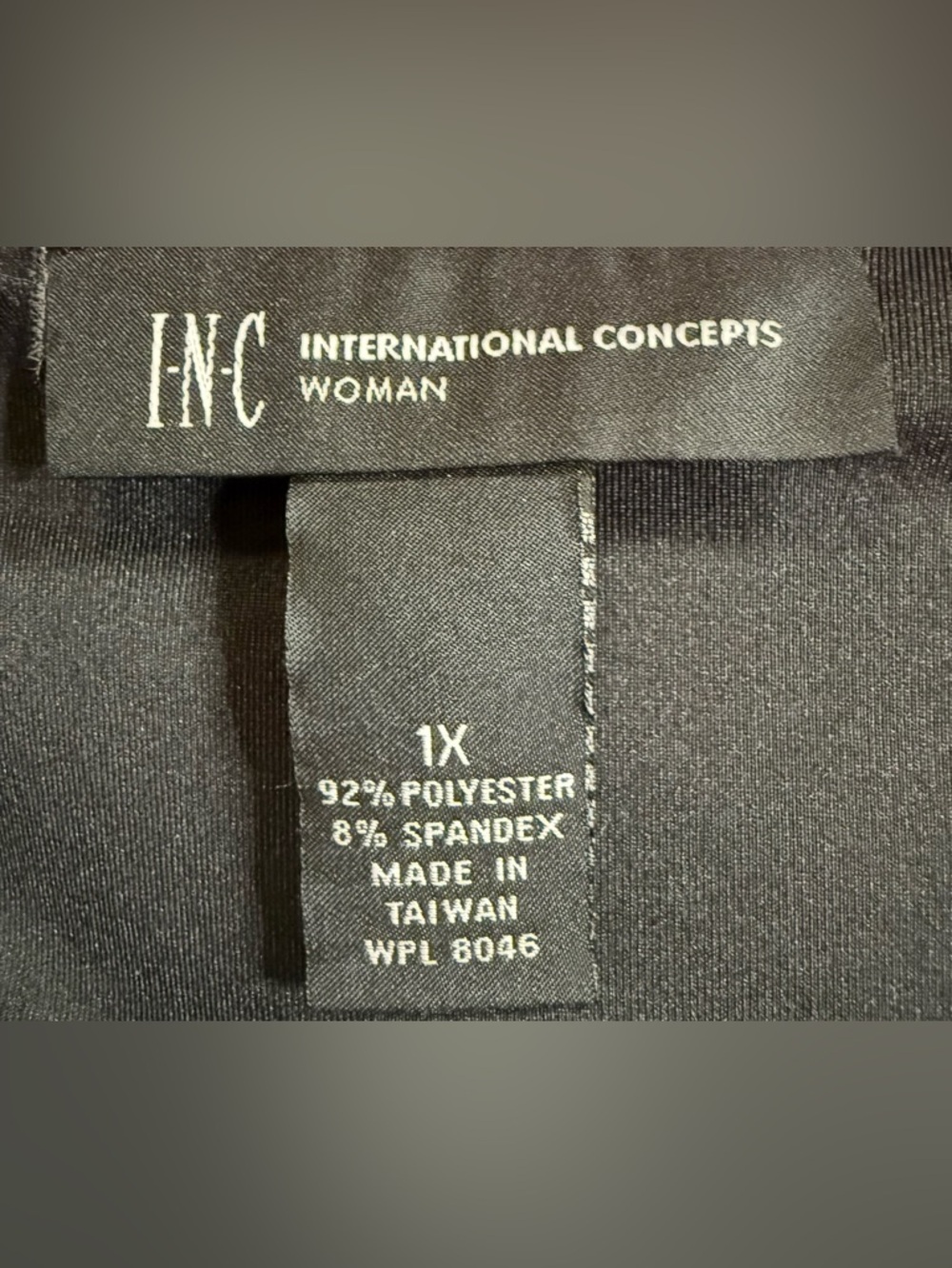 INC International Concepts Paisley Knot-Neck Sheath Dress - 1X - Picture 6 of 6